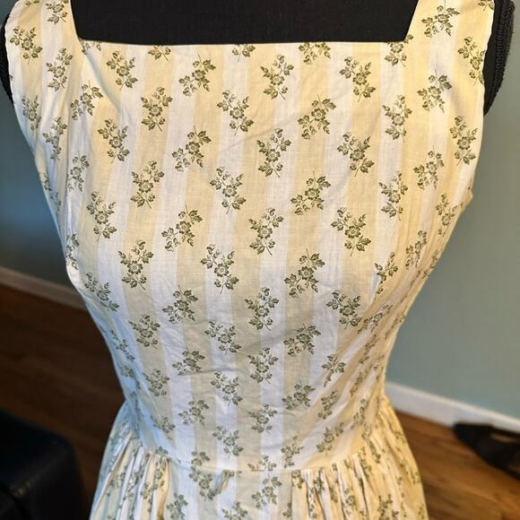 Helen Whiting Vintage 1960s Yellow Floral Dress – Classic Mid-Century Style - Picture 8 of 9